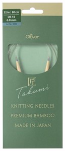 Picture of TAKUMI Pro Circular Knitting Needles 32"-US 10 / 6.0 mm