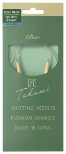 Picture of TAKUMI Pro Circular Knitting Needles 32"-US 10 1/2 / 6.5 mm