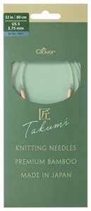 Picture of TAKUMI Pro Circular Knitting Needles 32"-US 5 / 3.75 mm