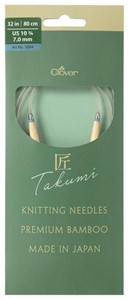 Picture of TAKUMI Pro Circular Knitting Needles 32"-US 10 3/4 / 7.0mm