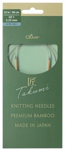 Picture of TAKUMI Pro Circular Knitting Needles 32"-US 1 / 2.25 mm