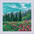 Picture of RIOLIS Counted Cross Stitch Kit 7.75"X7.75"-Mountain Clover (14 Count)