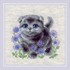 Picture of RIOLIS Counted Cross Stitch Kit 6"X6"-Lop-Eared Kitten