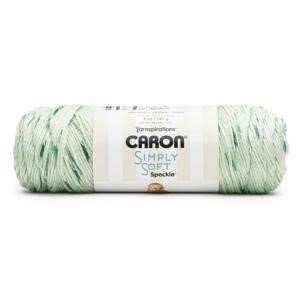 Picture of Caron Simply Soft Speckle Yarn-White Sage