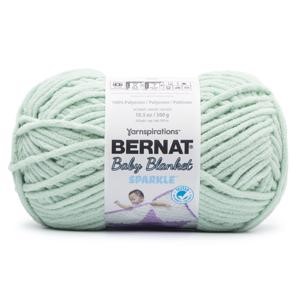 Picture of Bernat Baby Blanket Sparkle Yarn-Seafoam