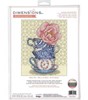 Picture of Dimensions Counted Cross Stitch Kit 8"X10"-Rose Tea (14 Count)