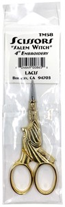 Picture of Lacis Embroidery Scissors 4"-Salem Witch