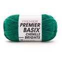 Picture of Premier Basix Chenille Brights Yarn-Emerald