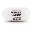 Picture of Premier Basix Chenille Brights Yarn-White