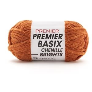 Picture of Premier Basix Chenille Brights Yarn-Rust