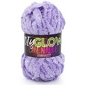 Picture of Lion Brand DIY Glow Chenille Yarn-Purple