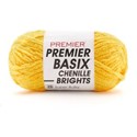 Picture of Premier Basix Chenille Brights Yarn-Lemon