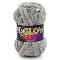 Picture of Lion Brand DIY Glow Chenille Yarn-Grey