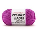 Picture of Premier Basix Chenille Brights Yarn-Bright Violet