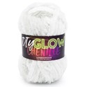 Picture of Lion Brand DIY Glow Chenille Yarn-Pearl