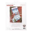 Picture of Dimensions Counted Cross Stitch Kit 16" Long-Skating Stocking 14 Count