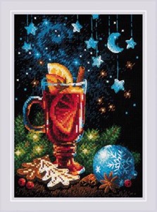 Picture of RIOLIS Counted Cross Stitch Kit 6"X8.25"-Holiday Flavour