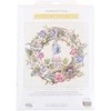 Picture of Dimensions Counted Cross Stitch Kit 12"x12"-Cottage Wreath 18 Count