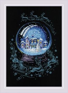 Picture of RIOLIS Counted Cross Stitch Kit 8.25"x11.75"-Winter Fairy Tale