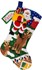 Picture of Bucilla Felt Stocking Applique Kit 18" Long-Rooftop Santa