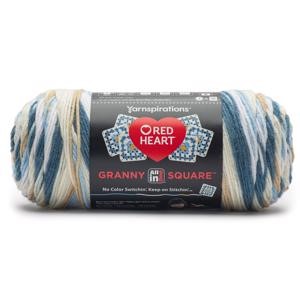 Picture of Red Heart All in One Granny Square-Aran - Soft Sky