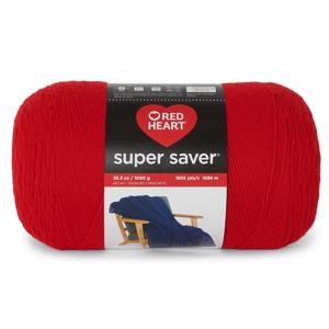 Picture of Red Heart Super Saver 1000g-Cherry Red