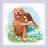 Picture of RIOLIS Counted Cross Stitch Kit 11.75"X11.75"-True Friend (14 Count)