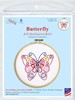 Picture of Jack Dempsey Stamped Hoop Kits 6"-Butterfly